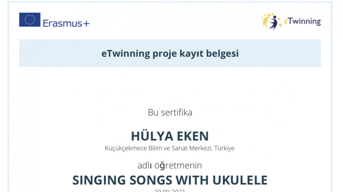 Singing Song With Ukulele E-Twinning